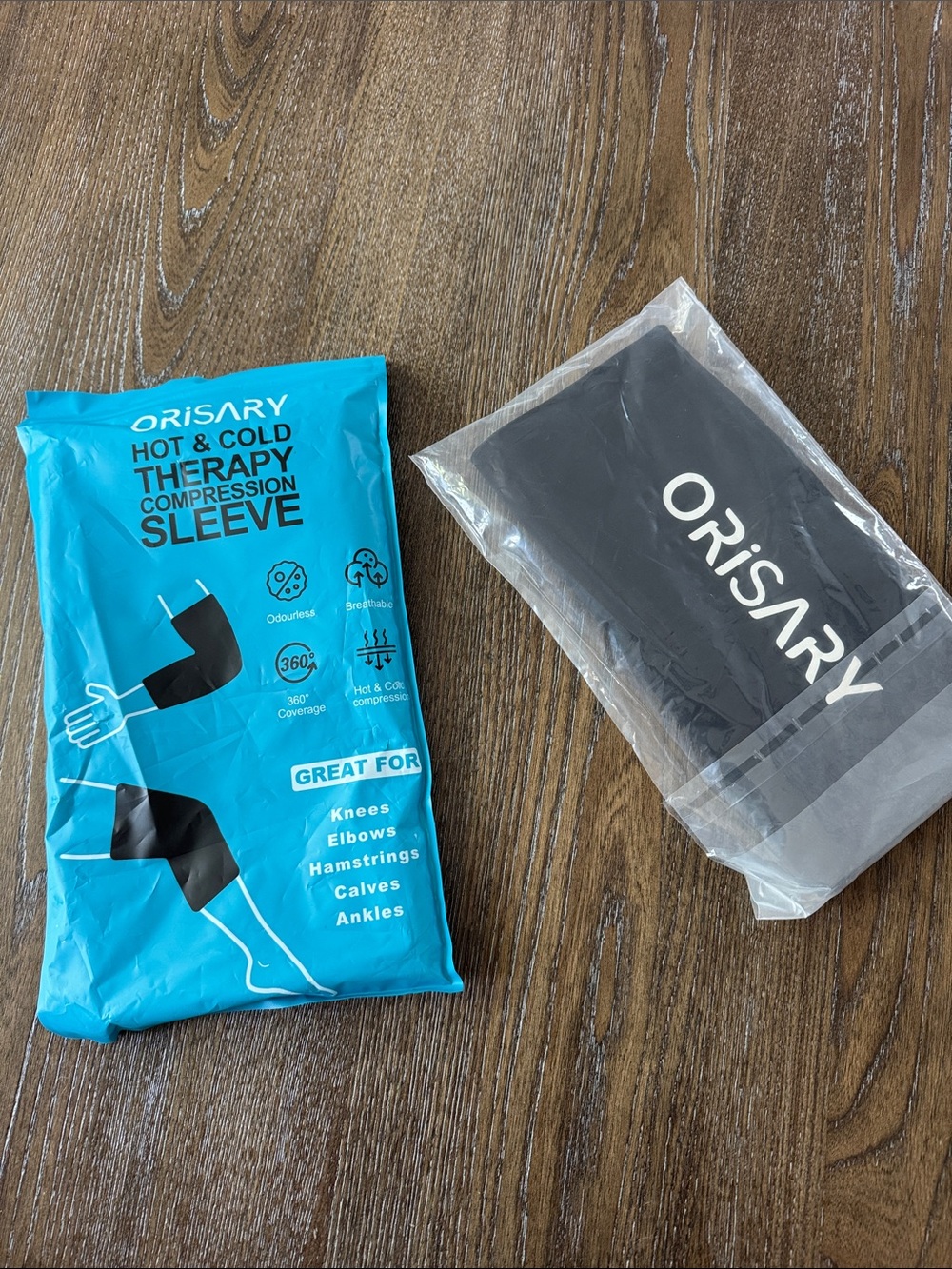 Oris Black Compression Sleeve with Blue Packaging